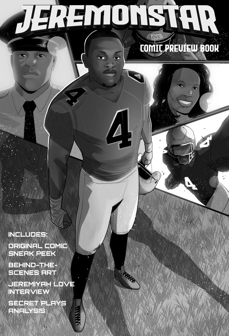Jeremonstar Comic Cover Launch Cover